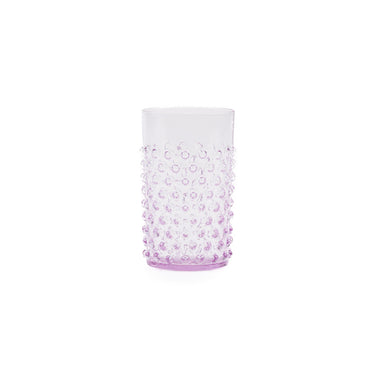 Hobnail Glas Lila