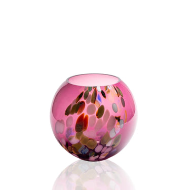 Marble Globe Vas Mulberry Delight