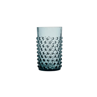 Hobnail Glas Stålblå