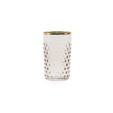 Hobnail Glas Kashmir + Guld