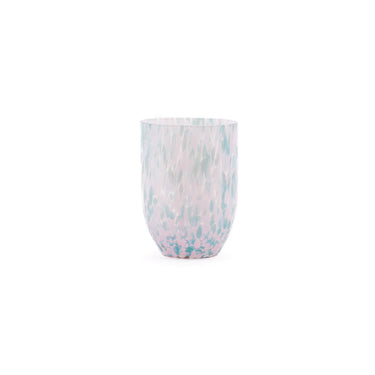 Confetti Tumbler Rosa + Turkos