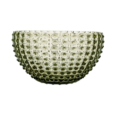 Hobnail Stor Skål 24 cm Olivgrön