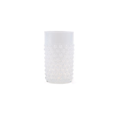 Opaline Hobnail Glas Krämvit