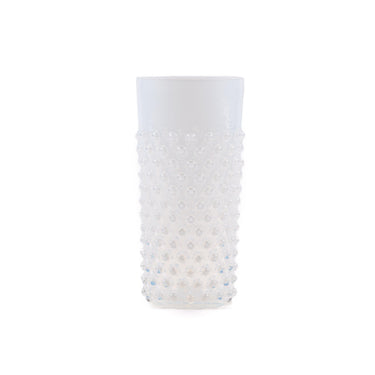 Opaline Hobnail Long Drink Krämvit