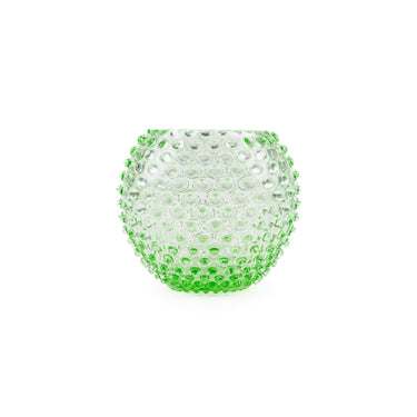 Hobnail Globe Vas 18 cm Ljusgrön