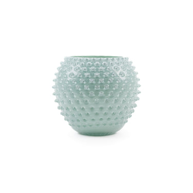 Hobnail Globe Vas 18 cm Skandi Mint