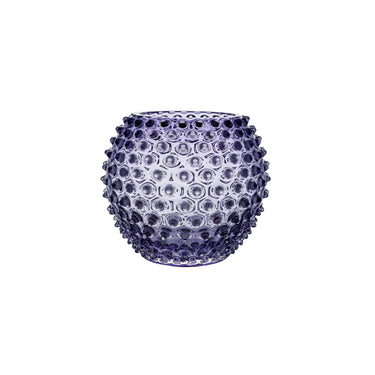 Hobnail Globe Vas 18 cm Indigo