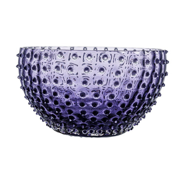 Hobnail Stor Skål 24 cm Indigo