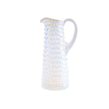 Opaline Eiffel Hobnail Kanna 1L Krämvit