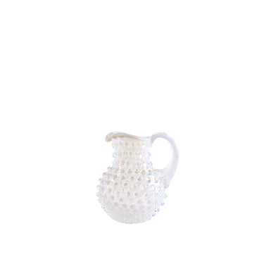 Opaline Hobnail Gräddkanna 500 ml Krämvit