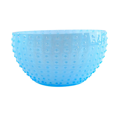 Opaline Hobnail Stor Skål 24 cm Pastellblå